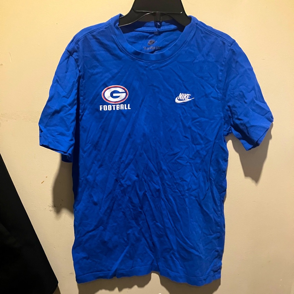Bishop Gorman athletic high school embroidered nike logo t shirt size medium